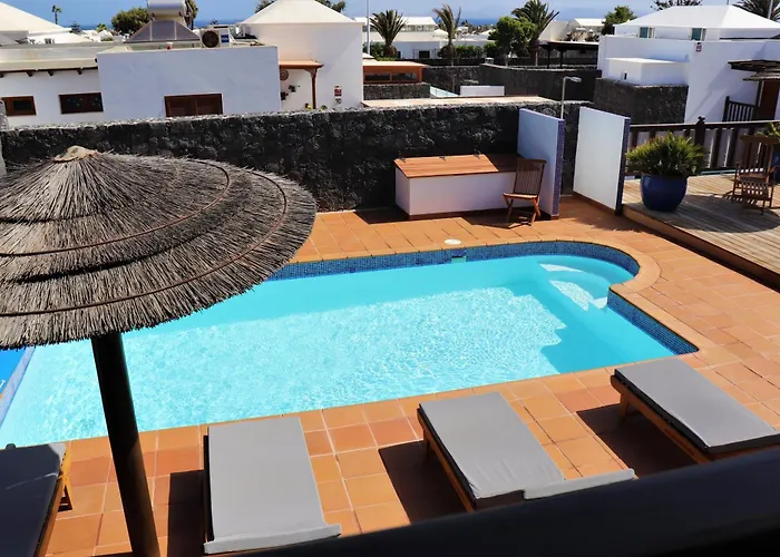 Avec Piscine Privee Chauffee Toute L'annee Playa Blanca (Lanzarote)